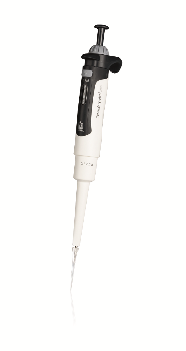Transferpette® pro, 0.1 - 1 µL, variabel, 1-Kanal, Mikroliterpipette, Nr. 706868