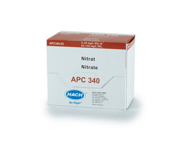 Nitrat Küvettentest, 5-35 mg/L, 100 Bestimmungen
