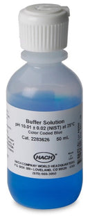 Pufferlösung, pH 10,01, blaue Farbcodierung, 50 mL