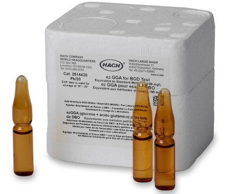 GGA, Einzeldosis-BSB-Standard, 2 mL Ampullen, 20 Stück, kein Pipettieren