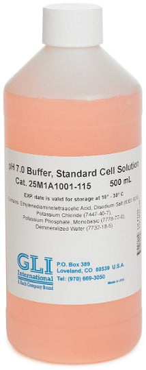 GLI Puffer mit pH-Wert 7,0, Standardküvette, 500 mL