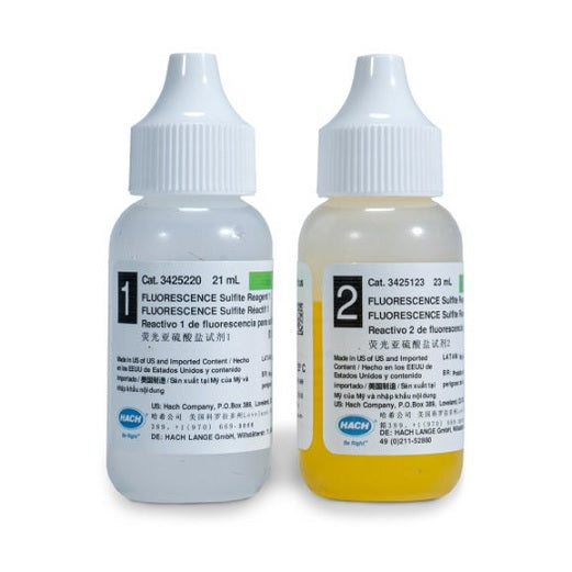 Fluoreszenz-Nachfüll-Reagenziensatz für Sulfit ULR, 6 - 500 µg/L (ppb), 100 Tests