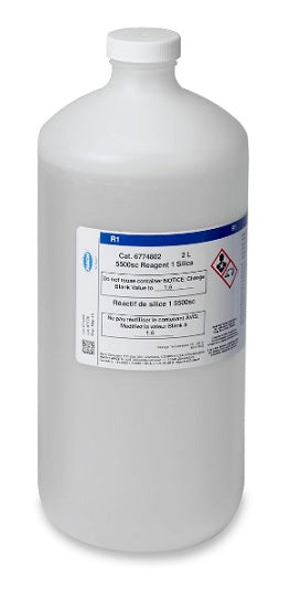 Kieselsäure Reagenz 1, 2 L, für Online Analysator 5500 sc