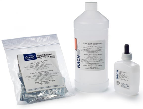Härte (Calcium & Gesamt sequenziell) Reagenzien-Set, hoher Messbereich, Digital Titrator