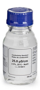 25 µS/cm zertifiziertes Referenzmaterial (CRM), Leitfähigkeitsstandardlösung, NaCl, 250 mL