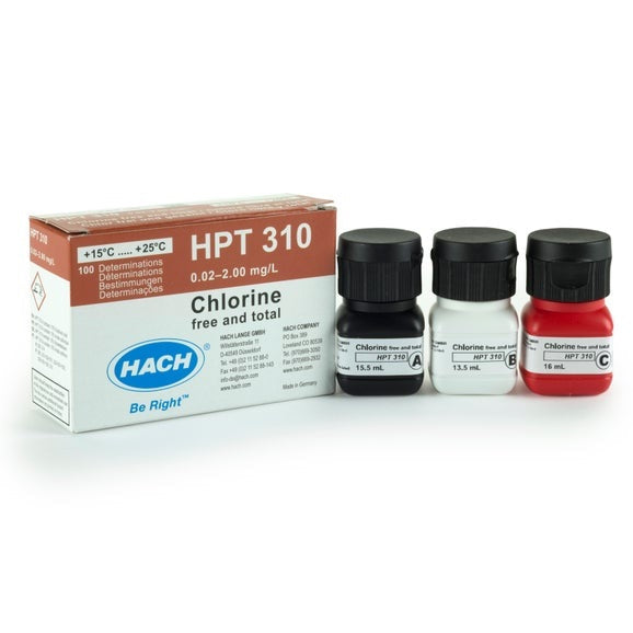 Chlor, flüssiger DPD-Reagenziensatz, 0,02-2,00 mg/L Cl₂