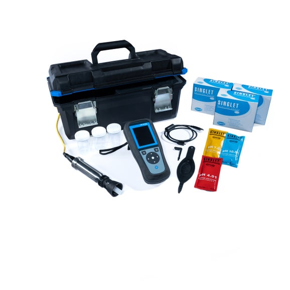 HQ4100 Tragbares Multimeter mit Gel-pH-Elektrode PHC101