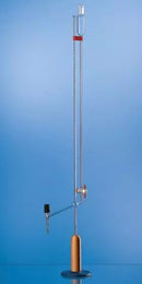 Mikrobüretten nach Bang, BLAUBRAND, Klasse AS, Boro 3.3, DE-M, seitlicher Ventilhahn, blauer Schellbachstreifen