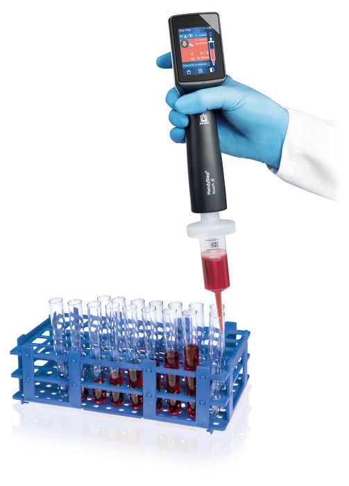 Mehrfachdispenser HandyStep® touch S, inkl. Ladeständer