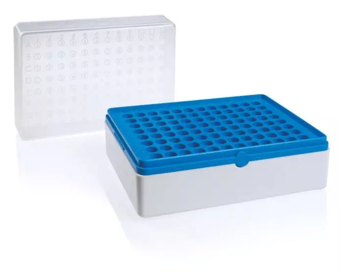 Röhrchen-Rack, leer, mit Gitter, PP, BIO-CERT CERTIFIED QUALITY, pk/10