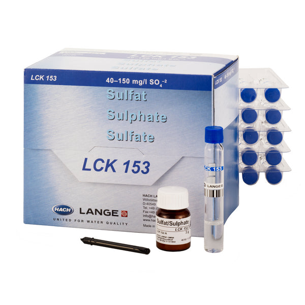 Sulfat Küvettentest 40-150 mg/L SO₄, 25 Bestimmungen