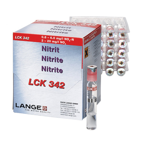 Nitrit Küvettentest 0,6-6,0 mg/L NO₂-N, 25 Bestimmungen