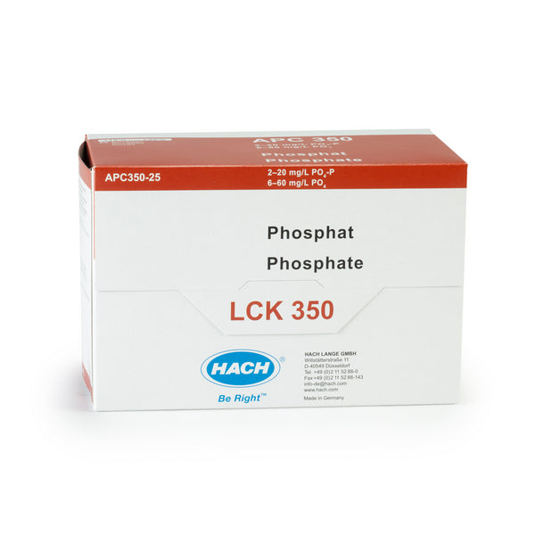 Phosphat (ortho/gesamt) Küvettentest 2,0-20,0 mg/L PO₄-P, 25 Bestimmungen