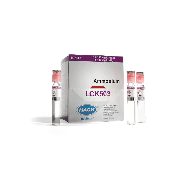 Ammonium Küvettentest 10-100 mg/L NH₄-N, 25 Bestimmungen