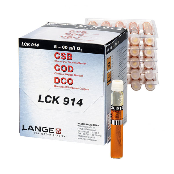 CSB Küvettentest 5-60 g/L O₂, 25 Bestimmungen