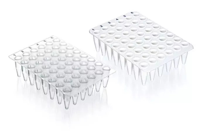 PCR-Platte 48-well, PP, 0.2 ml, ohne Rahmen, BIO-CERT PCR Quality, pk/20